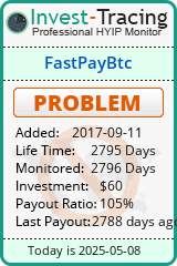 Monitored by Invest-Tracing.com HYIP Monitor-Invest-Tracing.com