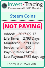 Monitored by Invest-Tracing.com HYIP Monitor-Invest-Tracing.com