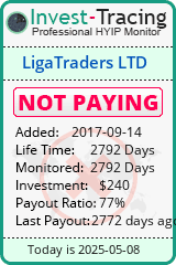 Monitored by Invest-Tracing.com HYIP Monitor-Invest-Tracing.com