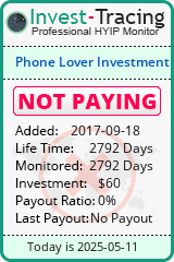 HYIP Monitor-Invest-Tracing.com