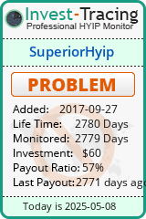 Monitored by Invest-Tracing.com HYIP Monitor-Invest-Tracing.com