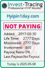 Monitored by Invest-Tracing.com HYIP Monitor-Invest-Tracing.com