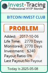 Monitored by Invest-Tracing.com HYIP Monitor-Invest-Tracing.com
