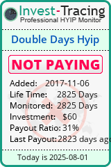 Monitored by Invest-Tracing.com HYIP Monitor-Invest-Tracing.com