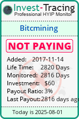 HYIP Monitor-Invest-Tracing.com