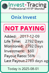 Monitored by Invest-Tracing.com HYIP Monitor-Invest-Tracing.com