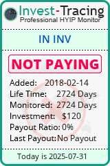 Monitored by Invest-Tracing.com HYIP Monitor-Invest-Tracing.com