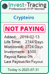 Monitored by Invest-Tracing.com HYIP Monitor-Invest-Tracing.com