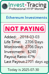Monitored by Invest-Tracing.com HYIP Monitor-Invest-Tracing.com