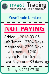 Monitored by Invest-Tracing.com HYIP Monitor-Invest-Tracing.com