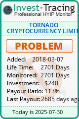 Monitored by Invest-Tracing.com HYIP Monitor-Invest-Tracing.com