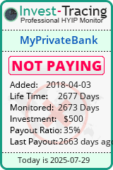 Monitored by Invest-Tracing.com HYIP Monitor-Invest-Tracing.com