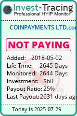HYIP Monitor-Invest-Tracing.com